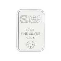  10oz Silver Eureka Minted Bar 999.5 Silver
