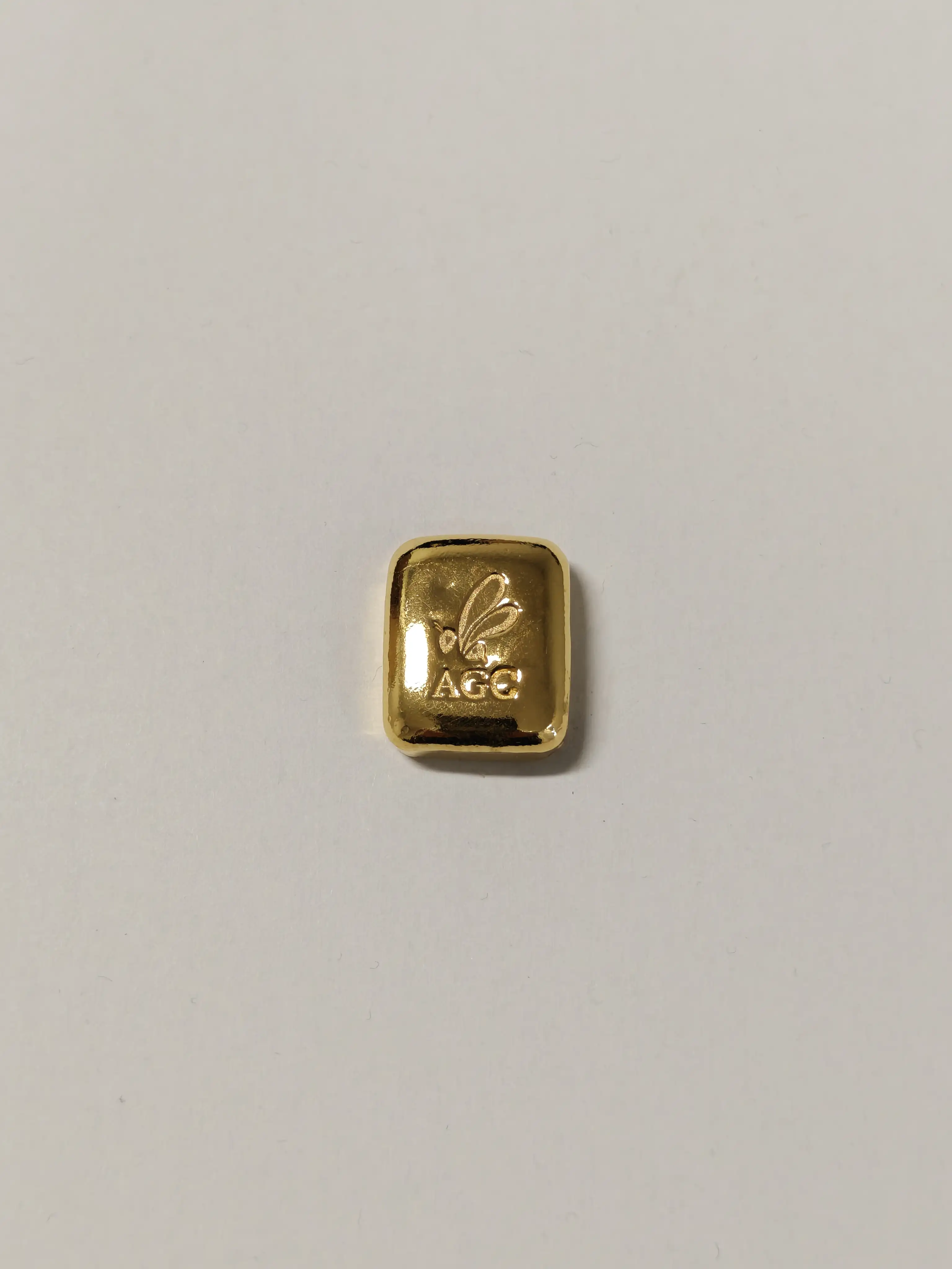 AGC 50g Gold Bullion Cast Bar 9999