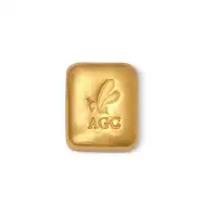  AGC 2oz Gold Bullion Cast Bar 9999