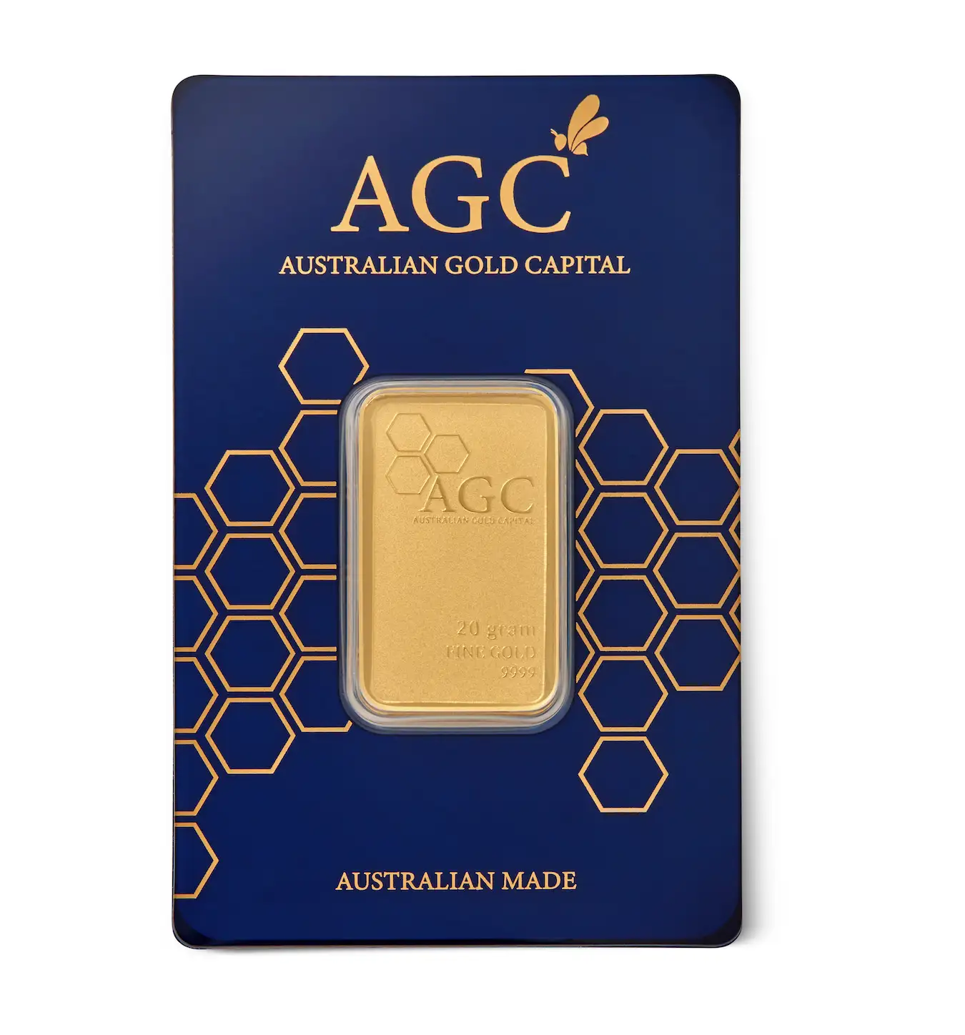 AGC 20g Bullion Minted Gold Tablet 99.99%
