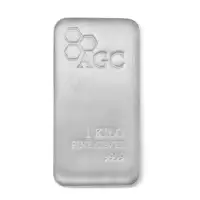  AGC 1kg 999 Cast Silver Bullion Bar