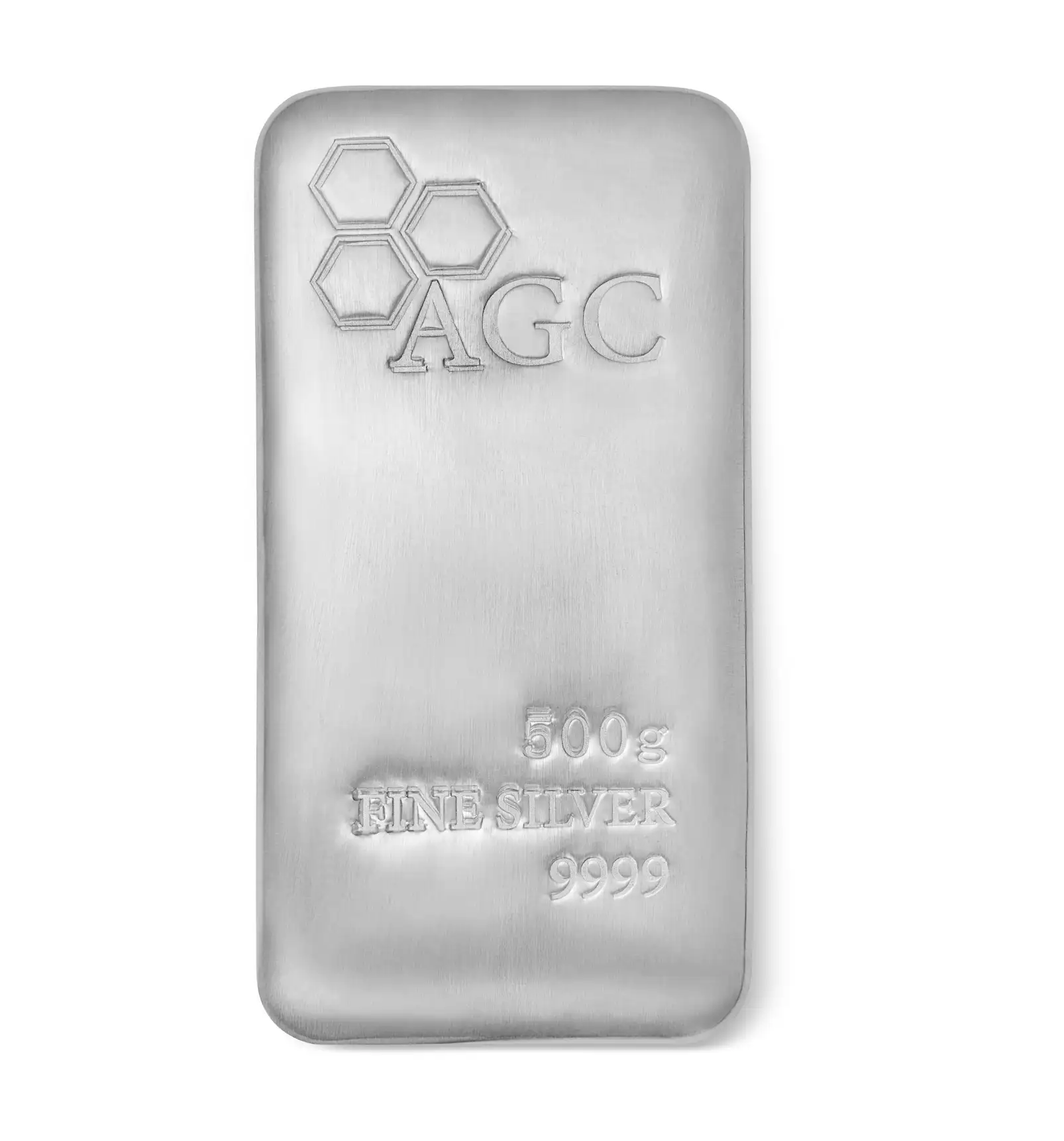 AGC 500g 999 Cast Silver Bullion Bar